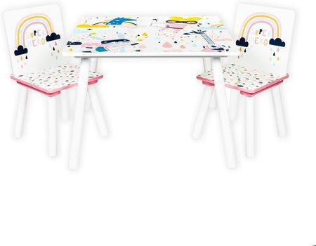 stolik + krzesełka dla dzieci Tęcza
