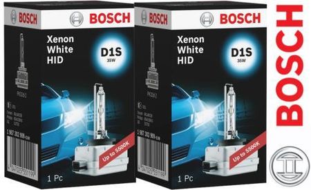 Bosch 2Szt. Żarówka Żarnik Xenon D1S White 35W 5500K