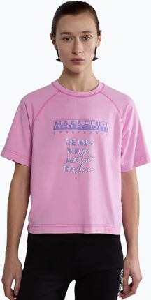 Napapijri Koszulka Damska S Aberdeen Pink Pastel