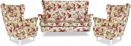 Family Meble Zestaw Wypoczynkowy Sofa + 2 Fotele (SOFAARI+2FROSE01_11289133441)