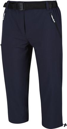 Damskie spodnie 3/4 Regatta Xrt Capri Light Wielkość: XS / Kolor: ciemnoniebieski