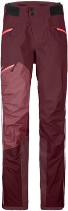Spodnie damskie Ortovox W's Westalpen 3L Pants Wielkość: S / Kolor: czerwony