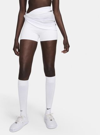 Warstwowe spodenki damskie Nike x Jacquemus - Biel