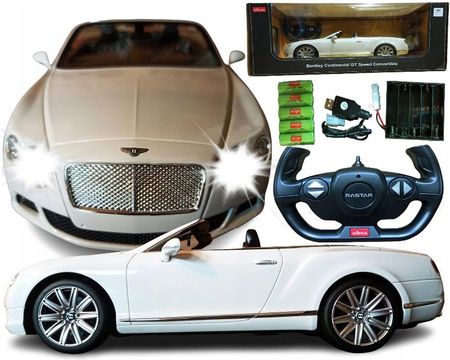 Rastar Autko Zdalnie Sterowane Kabriolet Bentley Gt Samochód Auto Na Pilot