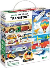 Zdjęcie Bright Junior Media Czuczu Puzzle Tak Działa Transport 60el. - Parczew