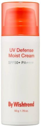 Krem By Wishtrend Uv Defense Moist Cream Spf 50+ Pa++++ nawilżający Z Filtrem na dzień 50g