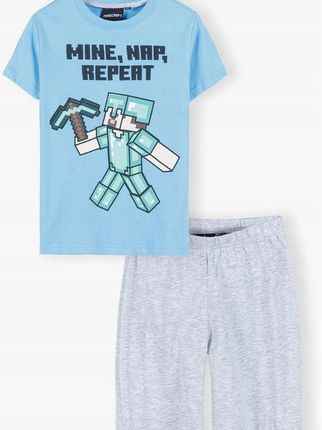 Minecraft Piżama spodenki i koszulka Minecraft 116