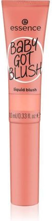 Essence Baby Got Blush Liquid Róż W Kremie 10ml Nr. 40 Coral Crush