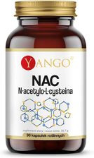 Zdjęcie YANGO NAC - N-Acetylo-L-Cysteina 150 mg (90 kaps.) - Przemków