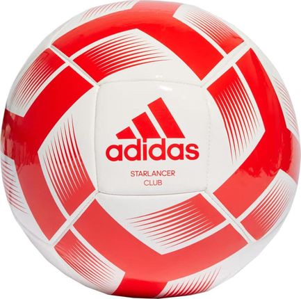 Piłka Nożna adidas Starlancer Club Ball Biało-Czerwona Ia0974