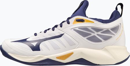 Buty Do Siatkówki Damskie Mizuno Wave Dimension White/Blueribbon/Mp Gold