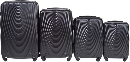 Zestaw 4 walizek Wings Falcon BLACK