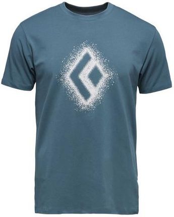 Koszulka męska Black Diamond M Chalked Up 2.0 Ss Tee Wielkość: XL / Kolor: niebieski