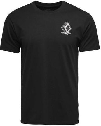 Koszulka męska Black Diamond M Boulder Ss Tee Wielkość: L / Kolor: czarny