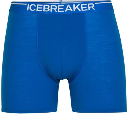Męskie bokserki Icebreaker Mens Anatomica Boxers Wielkość: XXL / Kolor: niebieski/biały