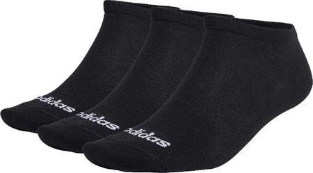 Skarpety adidas Thin Linear Low-Cut Socks 3P czarne IC1299