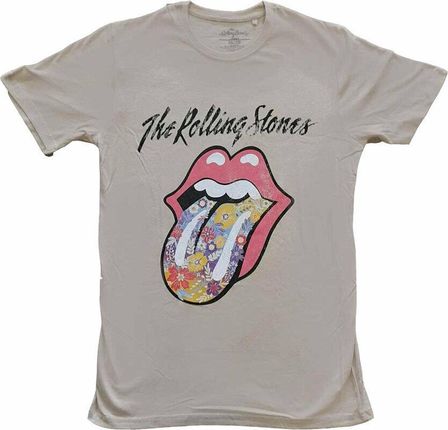 The Rolling Stones Koszulka Flowers Tongue Sand L