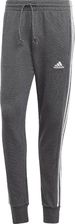 Zdjęcie Spodnie męskie adidas Essentials French Terry Tapered Cuff 3-Stripes szare IC9408 - Cieszyn