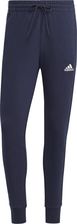 Zdjęcie Spodnie męskie adidas Essentials French Terry Tapered Cuff 3-Stripes granatowe IC9406 - Gościno