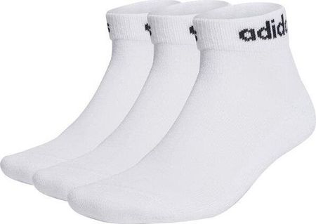 Skarpety adidas Linear Ankle Socks Cushioned Socks 3p białe HT3457
