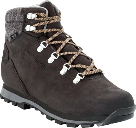 Męskie buty zimowe Jack Wolfskin Thunder Bay Texapore Mid M Rozmiar butów (UE): 44 / Kolor: szary/brązowy