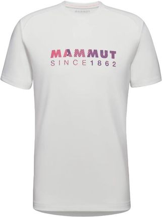 Koszulka męska Mammut Trovat T-Shirt Men Logo Wielkość: M / Kolor: biały