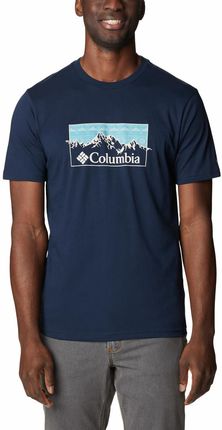Koszulka męska Columbia CSC™ Seasonal Logo Tee Wielkość: XL / Kolor: ciemnoniebieski