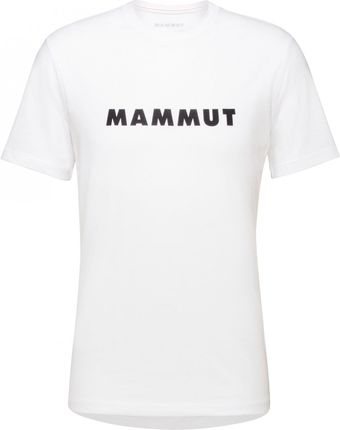 Koszulka męska Mammut Core T-Shirt Men Logo Wielkość: XXL / Kolor: biały