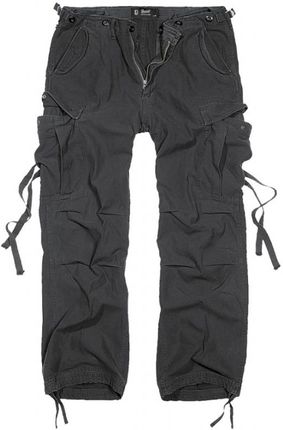 Spodnie Brandit M65 Vintage, czarne - 6XL