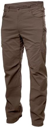 Warmpeace HERMIT Spodnie w kolorze kawowego brązu - M