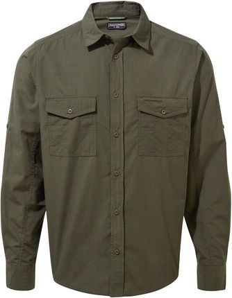 Koszula męska Craghoppers Kiwi Long Sleeved Shirt Wielkość: M / Kolor: zielony