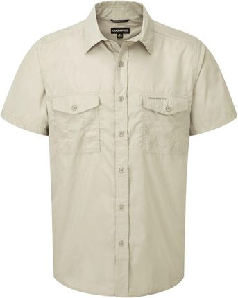 Koszula męska Craghoppers Kiwi Short Sleeved Shirt Wielkość: XXL / Kolor: beżowy