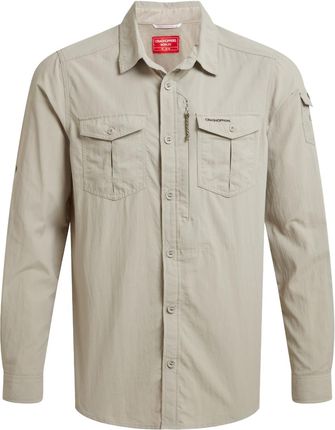 Koszula męska Craghoppers NosiLife Adventure Long Sleeved Shirt III Wielkość: XL / Kolor: beżowy