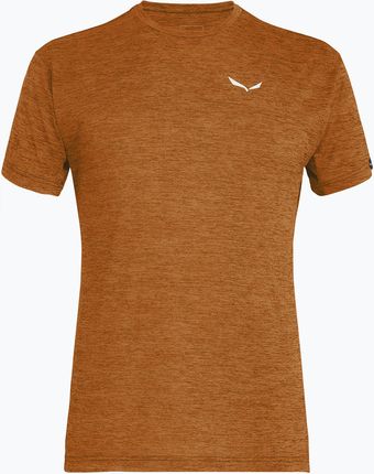 Koszulka męska Salewa Puez Melange Dry burnt orange melange | WYSYŁKA W 24H | 30 DNI NA ZWROT