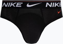 Zdjęcie Slipy męskie Nike Dri-Fit Hip Logo Brief 3 pary black/black/black | WYSYŁKA W 24H | 30 DNI NA ZWROT - Nowy Dwór Mazowiecki