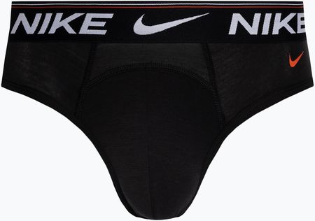 Slipy męskie Nike Dri-Fit Hip Logo Brief 3 pary black/black/black | WYSYŁKA W 24H | 30 DNI NA ZWROT