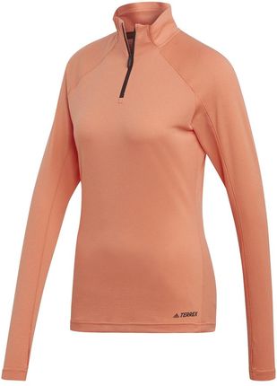 Koszulka damska Adidas W TraceRo 1/2LS Wielkość: M / Kolor: pomarańczowy