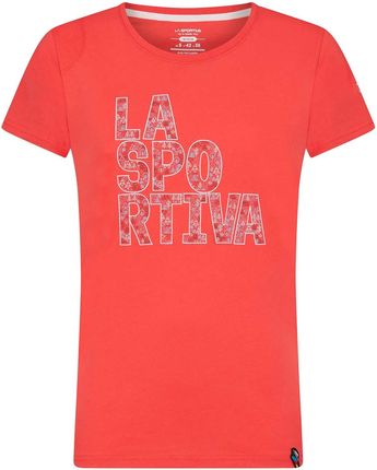 Koszulka damska La Sportiva Pattern T-Shirt W Wielkość: S / Kolor: czerwony
