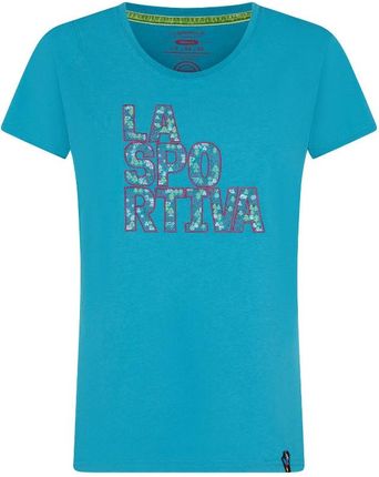 Koszulka damska La Sportiva Pattern T-Shirt W Wielkość: M / Kolor: jasnoniebieski
