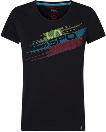 Koszulka damska La Sportiva Stripe Evo T-Shirt W Wielkość: S / Kolor: czarny