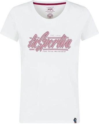 Koszulka damska La Sportiva Retro T-Shirt W Wielkość: S / Kolor: biały
