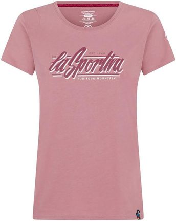 Koszulka damska La Sportiva Retro T-Shirt W Wielkość: S / Kolor: różowy