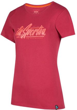 Koszulka damska La Sportiva Retro T-Shirt W Wielkość: S / Kolor: ciemnoczerwony