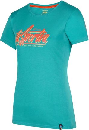 Koszulka damska La Sportiva Retro T-Shirt W Wielkość: S / Kolor: jasnoniebieski