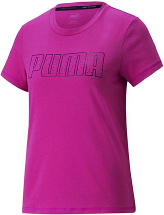 Koszulka damska Puma Stardust Crystalline Short Sleeve Tee Wielkość: S / Kolor: różowy