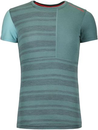 Damska koszulka Ortovox W's 185 Rock'n'Wool Short Sleeve W Wielkość: S / Kolor: zarys