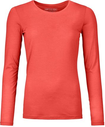 Damska koszulka Ortovox 150 Cool Clean Ls W Wielkość: S / Kolor: różowy