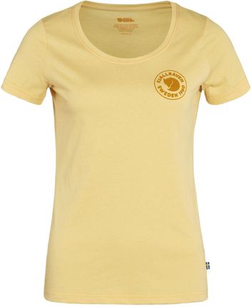 Koszulka damska Fjällräven 1960 Logo T-shirt W Wielkość: L / Kolor: żółty