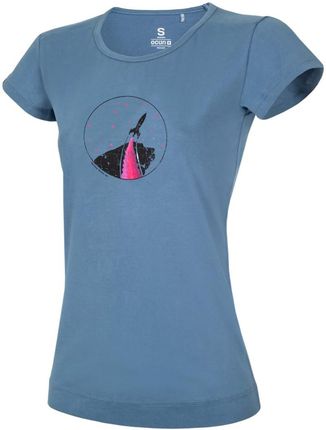 Koszulka damska Ocún Classic T Organic Women Wielkość: L / Kolor: jasnoniebieski
