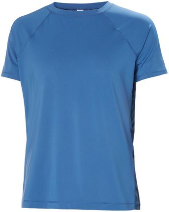 Damska koszulka Helly Hansen W Tech Trail Ss T-Shirt Wielkość: S / Kolor: niebieski
